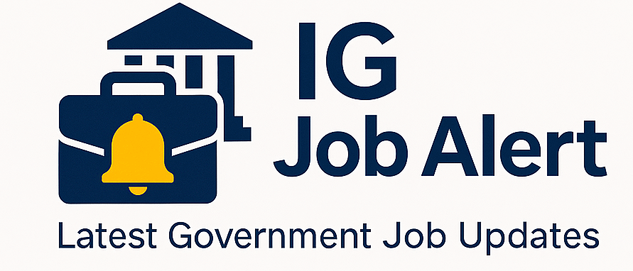 IG Job Alert