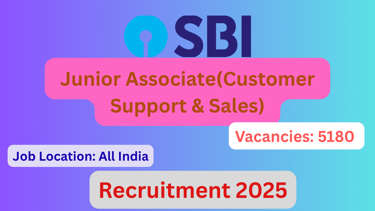 SBI Recruitment 2025