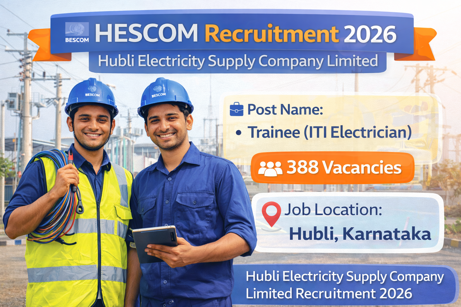HESCOM Recruitment 2026