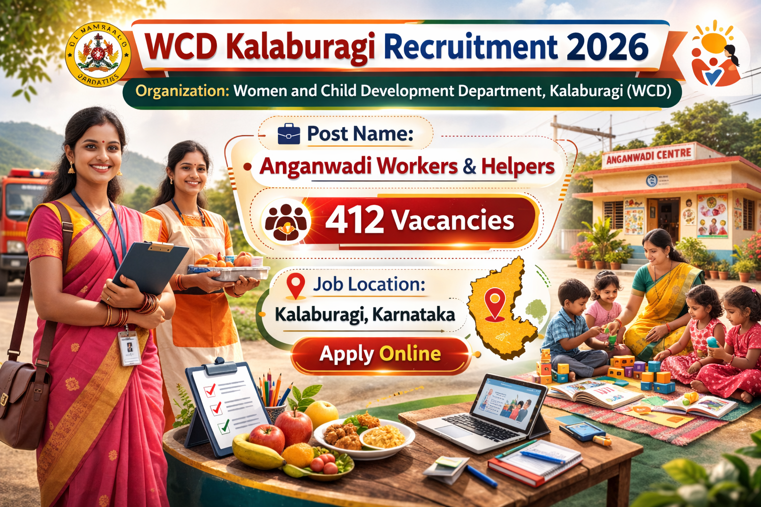 WCD Kalaburagi Recruitment 2026