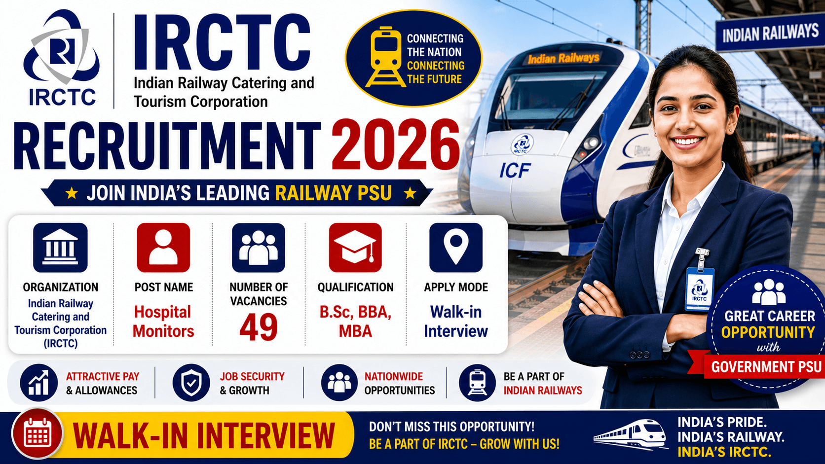 IRCTC Recruitment 2026